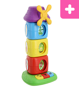 Kidz Delight Bilingual Farm Stacker