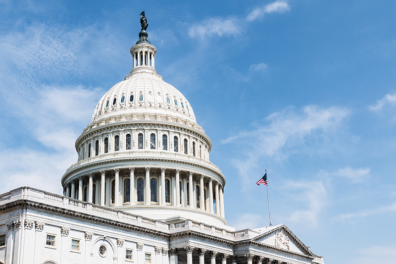 stock image of the capitol building
