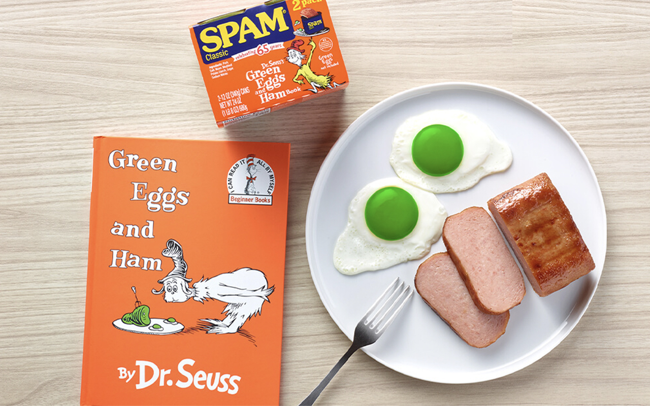 green eggs and spam collaboration